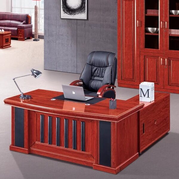 1600mm Mahogany Executive Desk – Spacious, Stylish & Professional