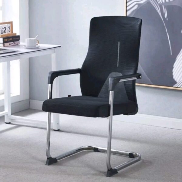 Ergonomic Mesh Visitor Office Chair – Chrome Cantilever Base | Billy Office Furniture