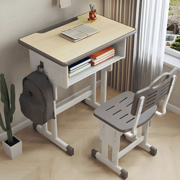 Kids Study Desk and Chair Set – Comfortable, Colorful & Durable